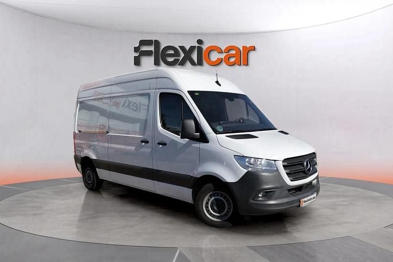 Blanco Usado 2021 Mercedes Sprinter Van | 21.990 € (Precio justo) - Imagen 1/4