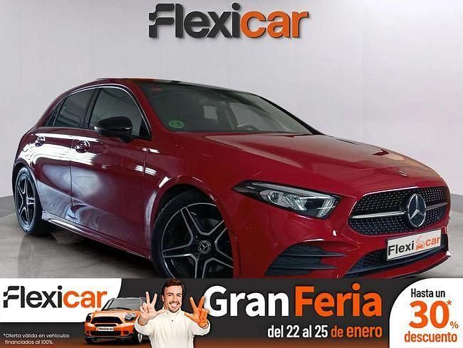 Rojo Usado 2018 Mercedes A180 Berlina | 21.690 € (Precio justo) - Imagen 1/4