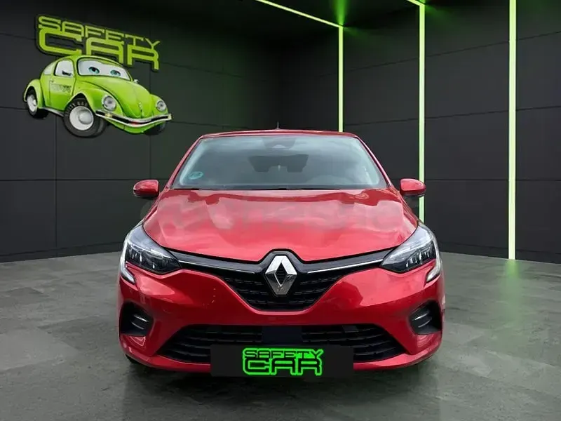 Usado Renault Clio V Intens 90 CV (66 kW) 2021 Rojo Berlina