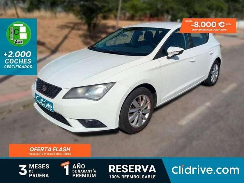 Usado Seat Leon ST Reference 110 CV (80 kW) 2014 Negro Familiar