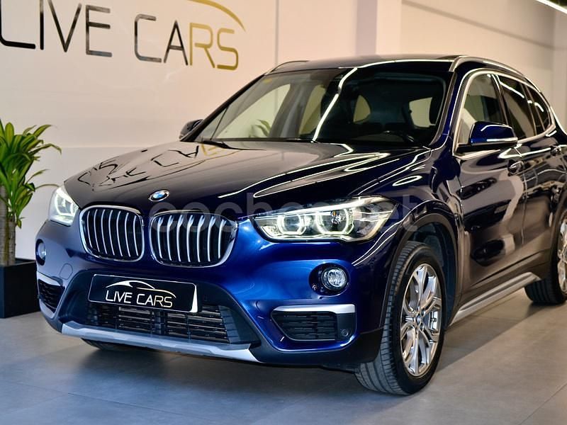 Azul Usado 2018 BMW X1 xLine SUV | 22.999 € (Precio justo) - Imagen 1/4
