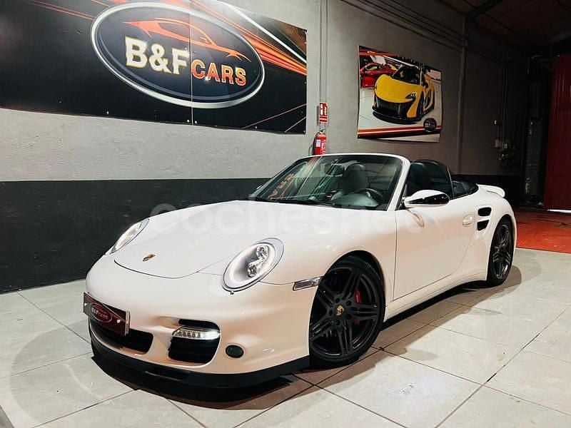 Usado Porsche 911 Turbo Cabriolet 480 CV (353 kW) 2008 Blanco Descapotable