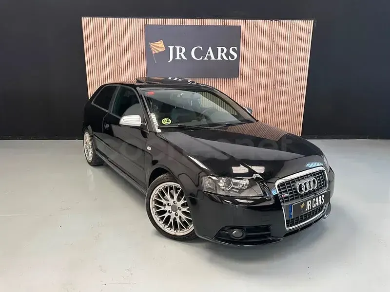 Usado Audi A3 S-Line 140 CV (102 kW) 2007 Negro Utilitario