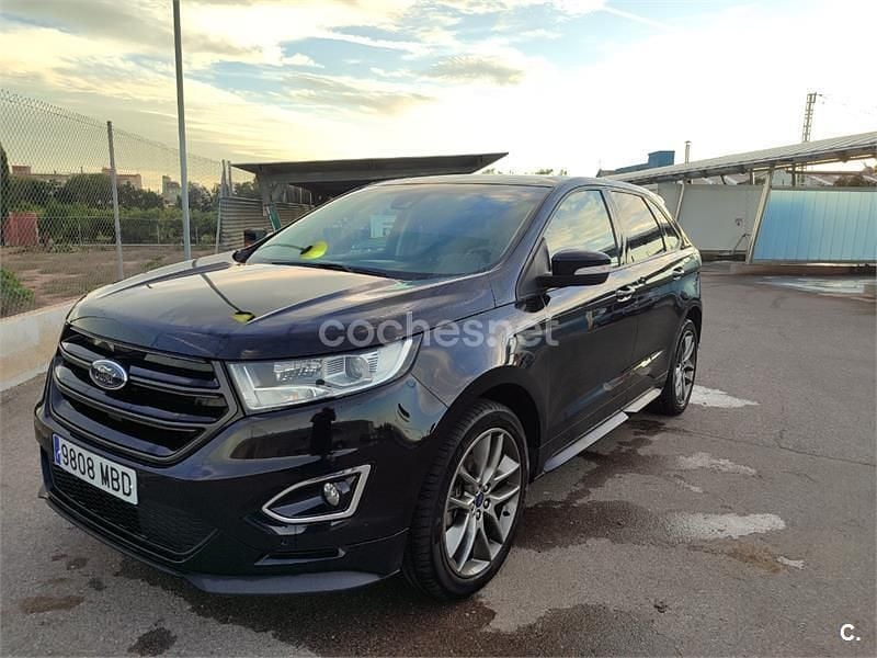 Negro Usado 2017 Ford Edge Sport SUV | 18.999 € (Precio justo) - Imagen 1/4