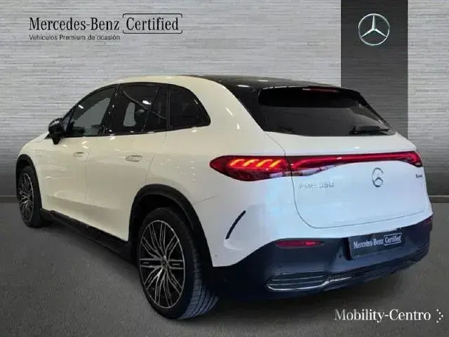 Usado Mercedes EQE350 214 kW (292 CV) 2023 Manufaktur blanco diamante bri