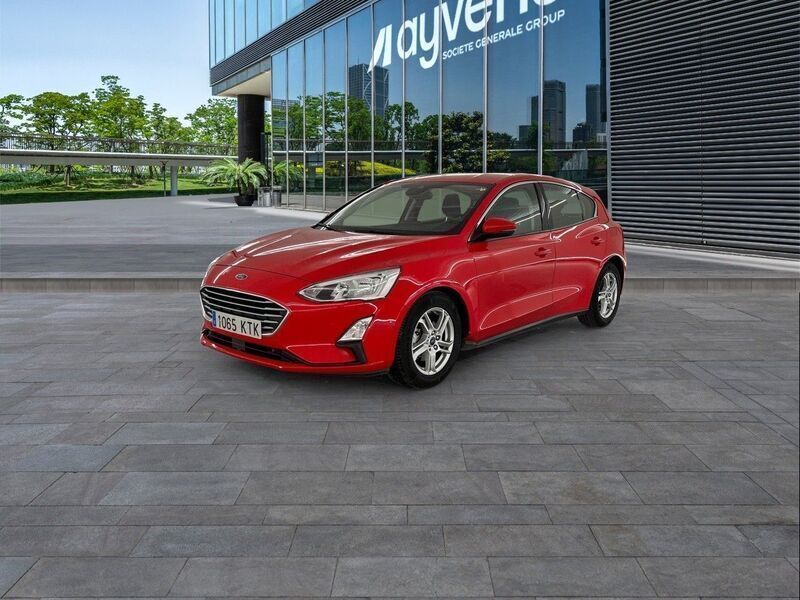 Rojo Usado 2019 Ford Focus Trend Berlina | 13.200 € (Precio justo) - Imagen 1/4
