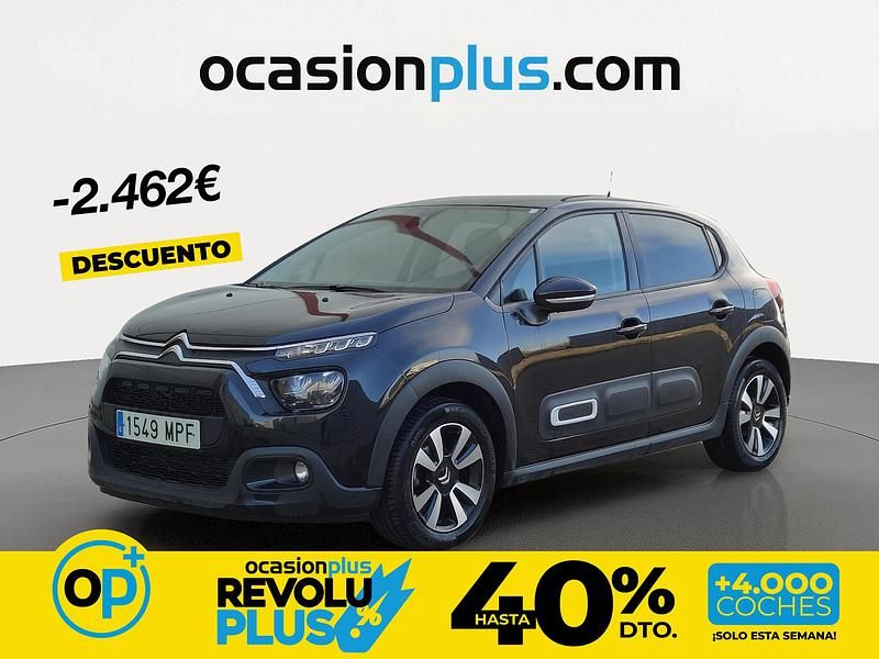Usado Citroën C3 PureTech 110 CV (80 kW) 2024 Negro Berlina