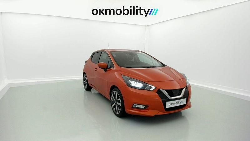 Usado Nissan Micra Tekna 92 CV (67 kW) 2022 Orange energy