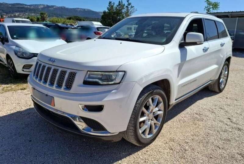 Negro Usado 2015 Jeep Grand Cherokee Overland SUV | 18.900 € (Buen precio) - Imagen 1/4