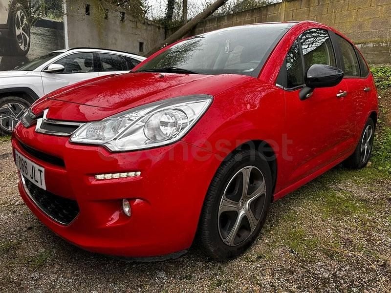 Usado Citroën C3 Live 82 CV (60 kW) 2016 Rojo Berlina