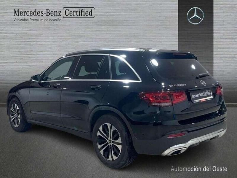 Usado Mercedes GLC220 196 CV (144 kW) 2021 Negro SUV