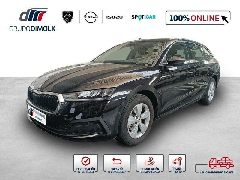 Negro Usado 2022 Skoda Octavia Ambition Familiar | 18.900 € (Buen precio) - Imagen 1/4