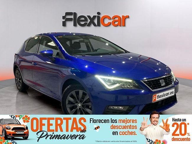 Usado Seat Leon Style 115 CV (84 kW) 2019 Azul