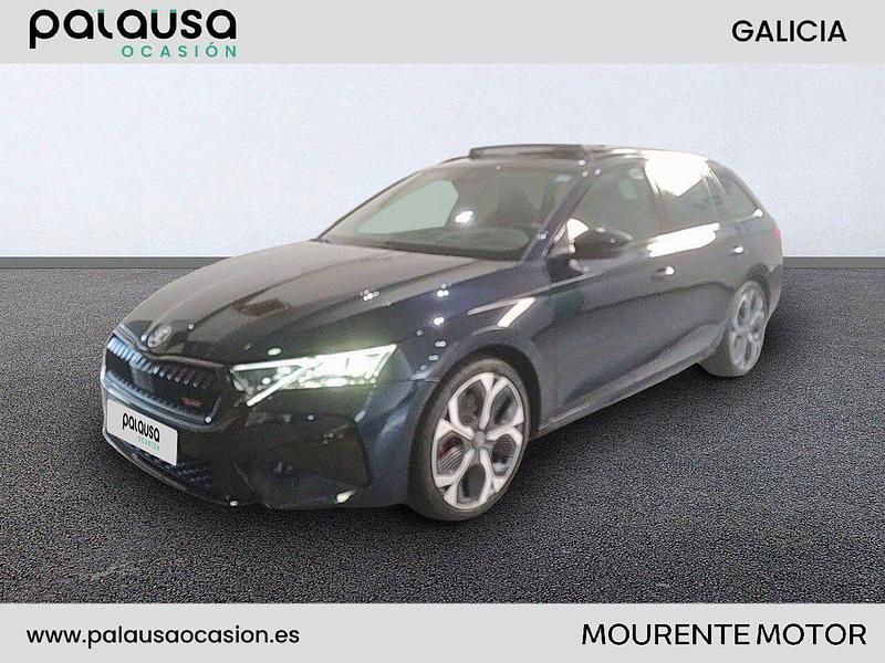 Azul Usado 2025 Skoda Octavia RS Familiar | 40.900 € (Precio justo) - Imagen 1/4