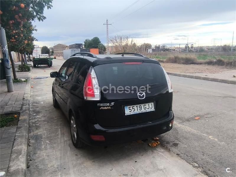 Usado Mazda 5 Active 143 CV (105 kW) 2008 Negro Monovolumen