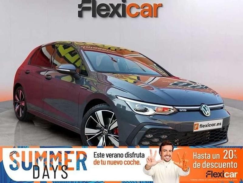 Gris Usado 2022 VW Golf VIII GTD Berlina | 31.390 € (Super precio) - Imagen 1/4