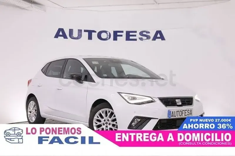 Usado Seat Ibiza FR 115 CV (84 kW) 2025 Blanco Utilitario