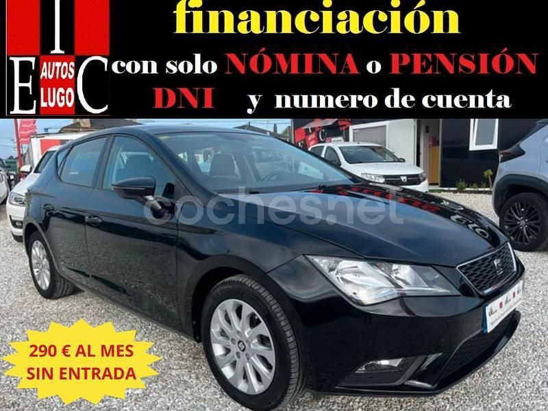 Negro Usado 2015 Seat Leon Style Berlina | 12.999 € (Caro) - Imagen 1/4