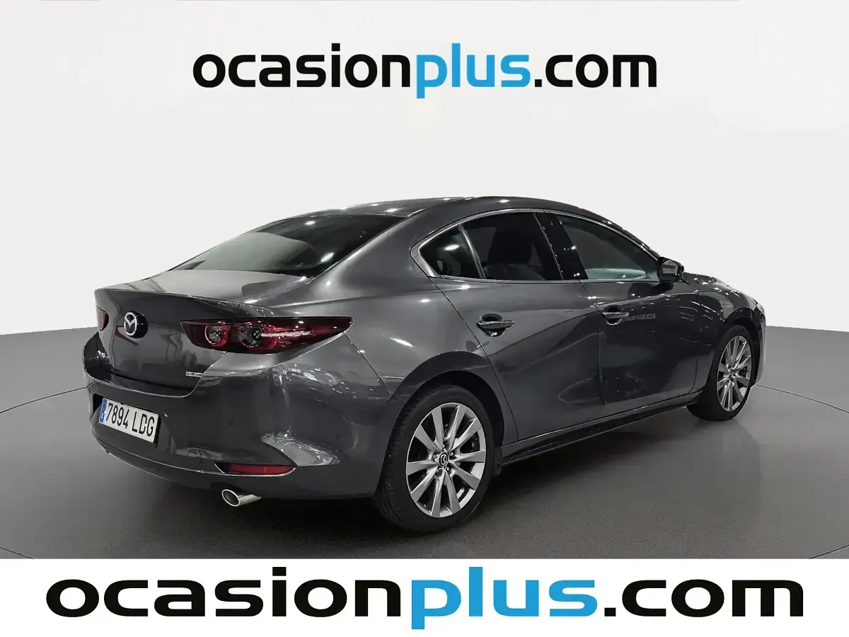 Usado Mazda 3 122 CV (89 kW) 2019 Gris Berlina