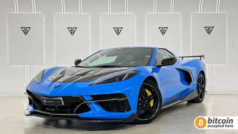Azul Usado 2023 Chevrolet Corvette Stingray Coupe | 126.900 € - Imagen 1/4