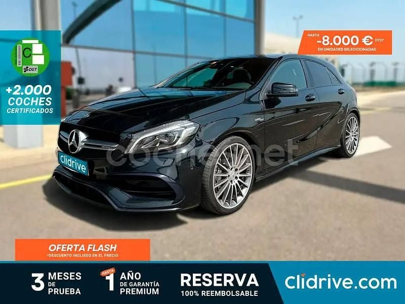 Negro Usado 2016 Mercedes A45 AMG Berlina | 23.690 € (Buen precio) - Imagen 1/3