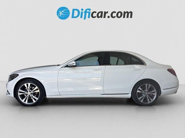 Usado Mercedes C220 170 CV (125 kW) 2015 Blanco Berlina