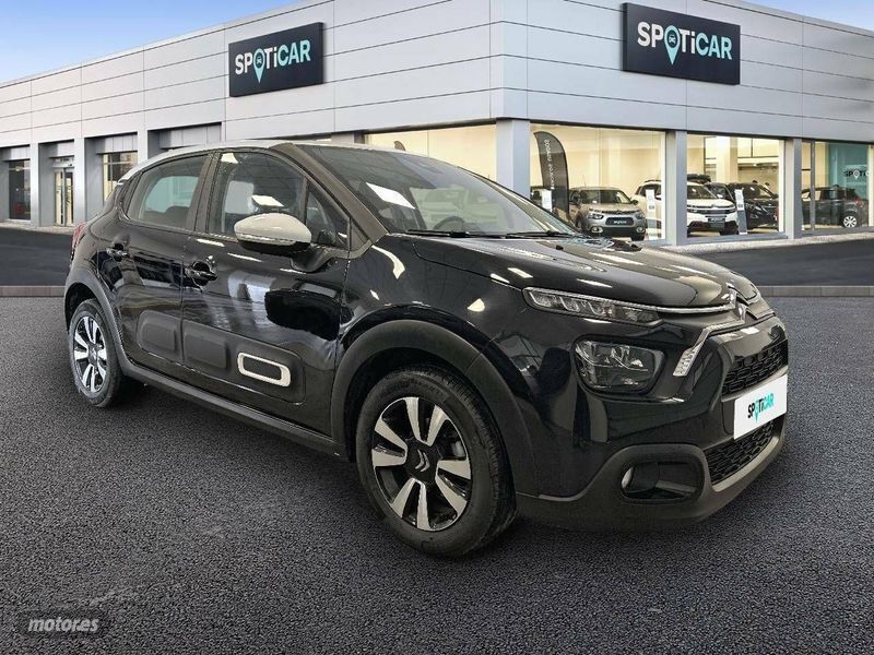 Usado Citroën C3 Feel 83 CV (61 kW) 2021 Negro Utilitario
