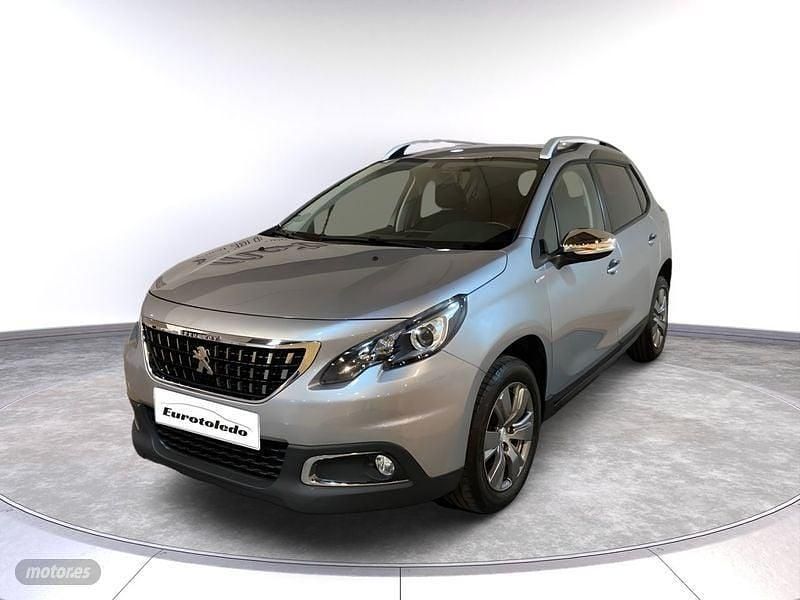 Usado Peugeot 2008 Style 81 CV (59 kW) 2018 Gris SUV