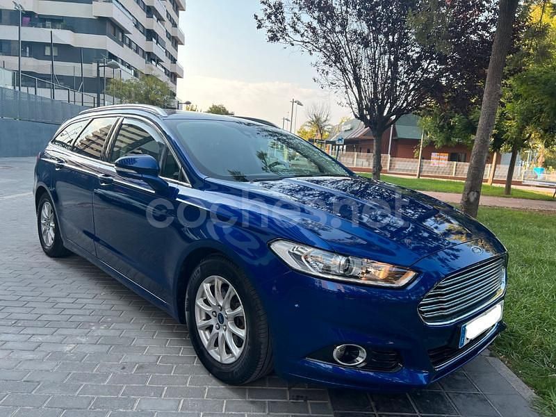 Azul Usado 2015 Ford Mondeo Trend Familiar | 13.490 € (Precio justo) - Imagen 1/4