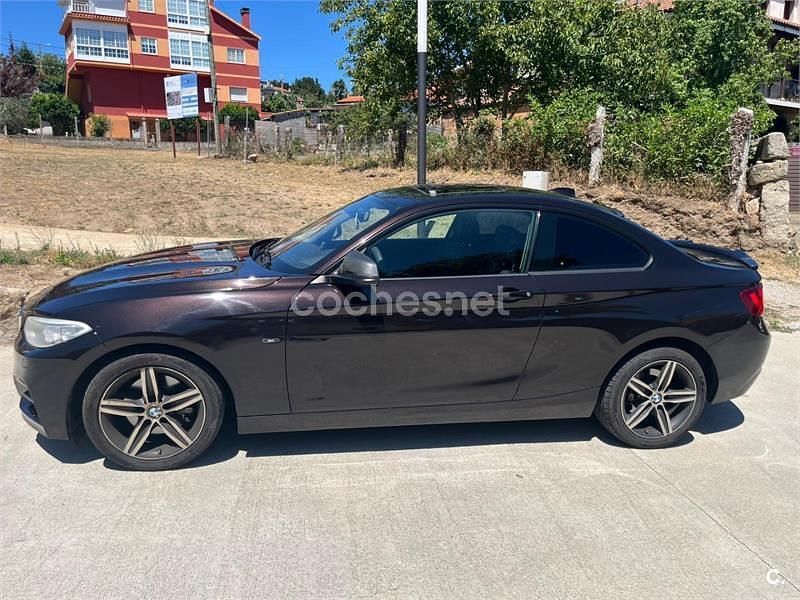 Usado BMW 220 184 CV (135 kW) 2014 Negro Coupe