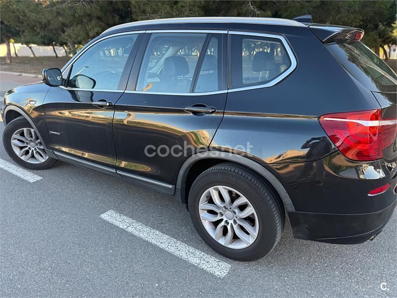 Usado BMW X3 177 CV (130 kW) 2011 Negro SUV