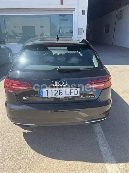 Usado Audi e-tron S-Line 204 CV (150 kW) 2020 Negro SUV