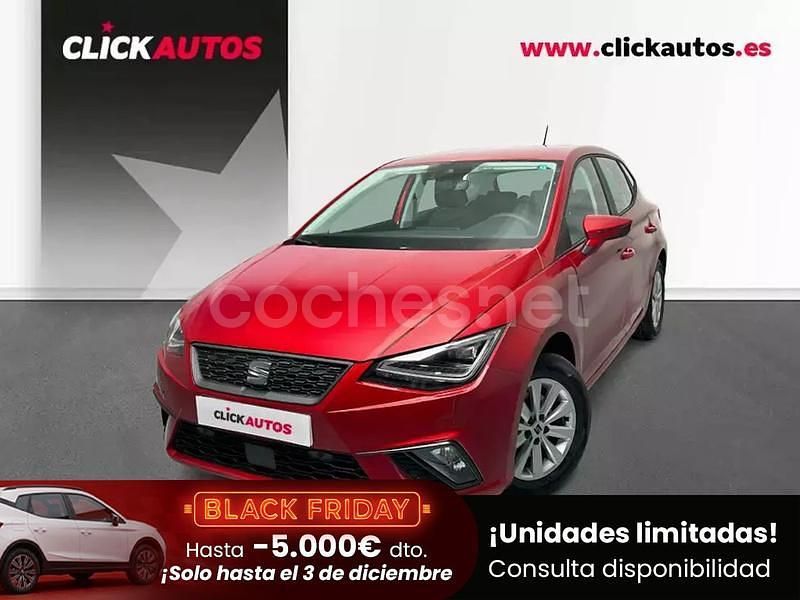 Rojo Usado 2025 Seat Ibiza Style Berlina | 18.200 € (Precio justo) - Imagen 1/4