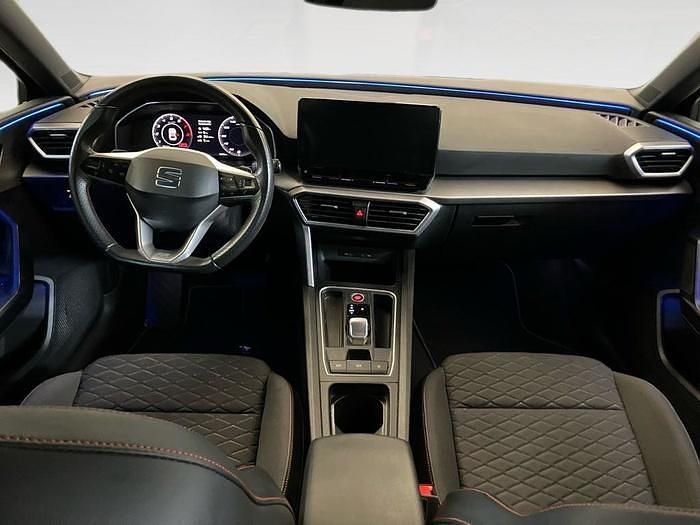 Usado Seat Leon FR 150 CV (110 kW) 2021 Gris