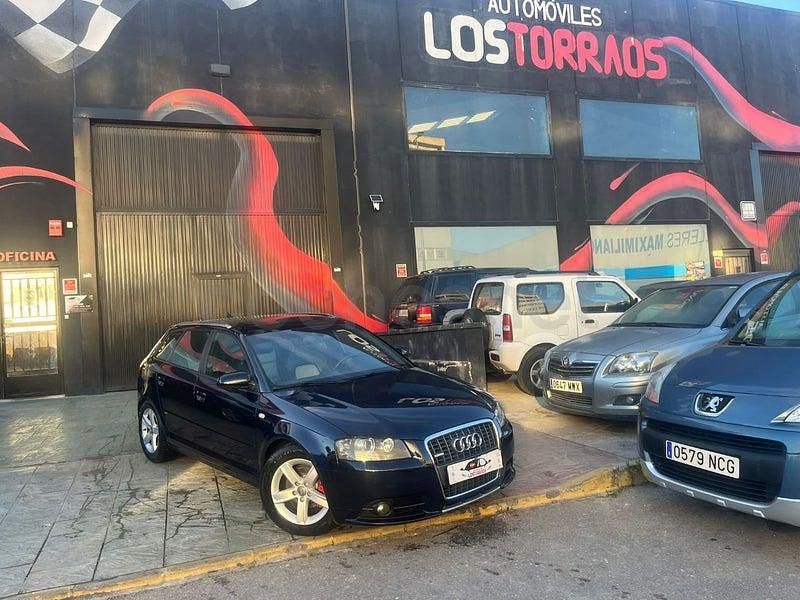 Usado Audi A3 Ambiente 170 CV (125 kW) 2007 Azul Utilitario