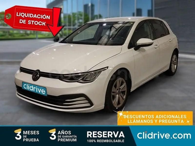 Usado VW Golf VIII Life 115 CV (84 kW) 2022 Blanco Berlina