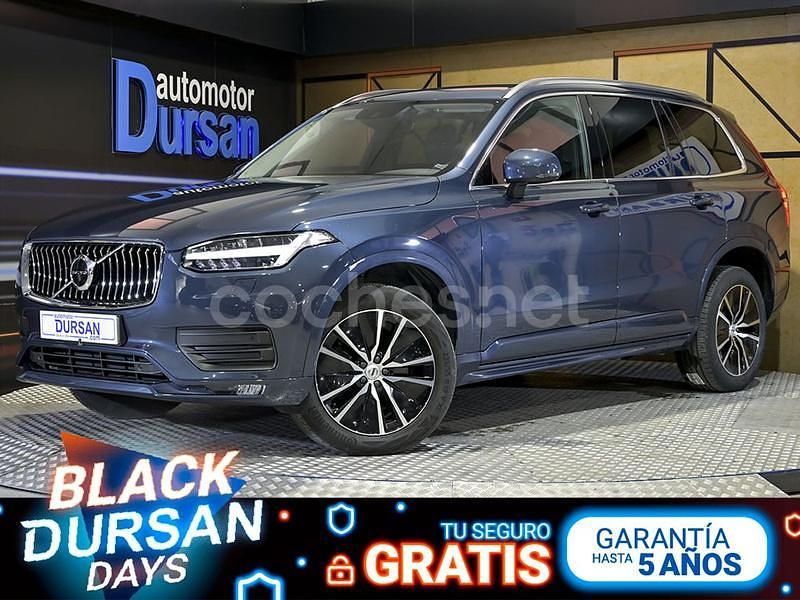 Negro Usado 2021 Volvo XC90 Momentum SUV | 44.990 € (Caro) - Imagen 1/4