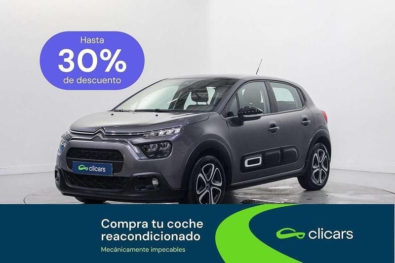 Usado Citroën C3 PureTech 82 CV (60 kW) 2024 Gris Utilitario