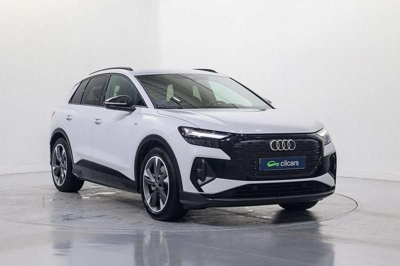 Usado Audi Q4 e-tron S-Line 150 kW (204 CV) 2023 Blanco SUV