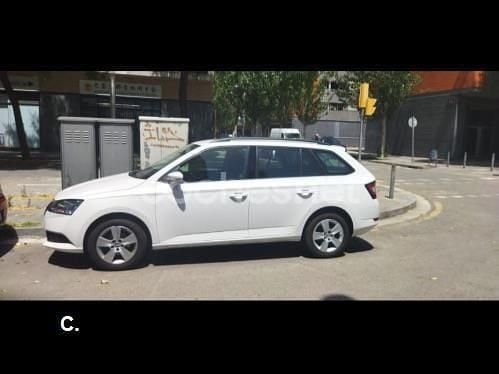 Usado Skoda Fabia Ambition 75 CV (55 kW) 2018 Blanco Familiar