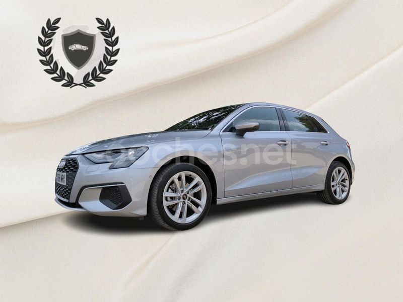 Gris / plata Usado 2023 Audi A3 Sportback Advanced Plus Berlina | 22.995 € (Buen precio) - Imagen 1/4