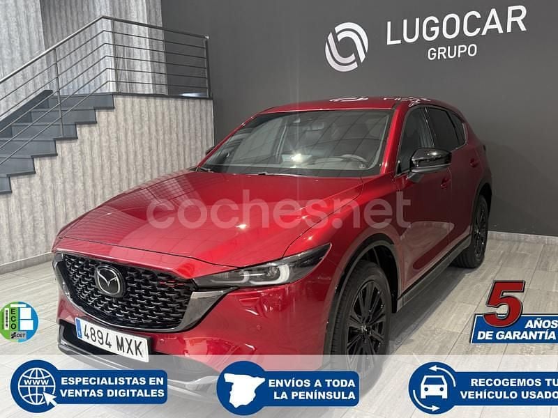 Rojo Usado 2025 Mazda CX-5 Homura-Line SUV | 32.400 € (Precio justo) - Imagen 1/4