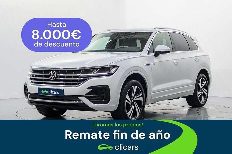 Blanco Usado 2021 VW Touareg R-line SUV | 39.990 € (Super precio) - Imagen 1/4