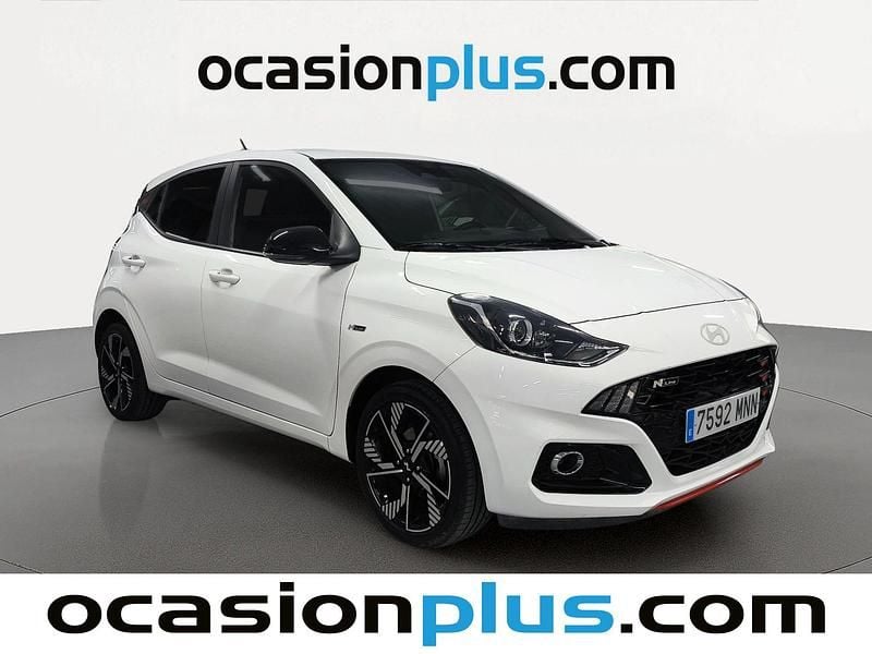 Usado Hyundai i10 N Line 84 CV (61 kW) 2024 Blanco Utilitario