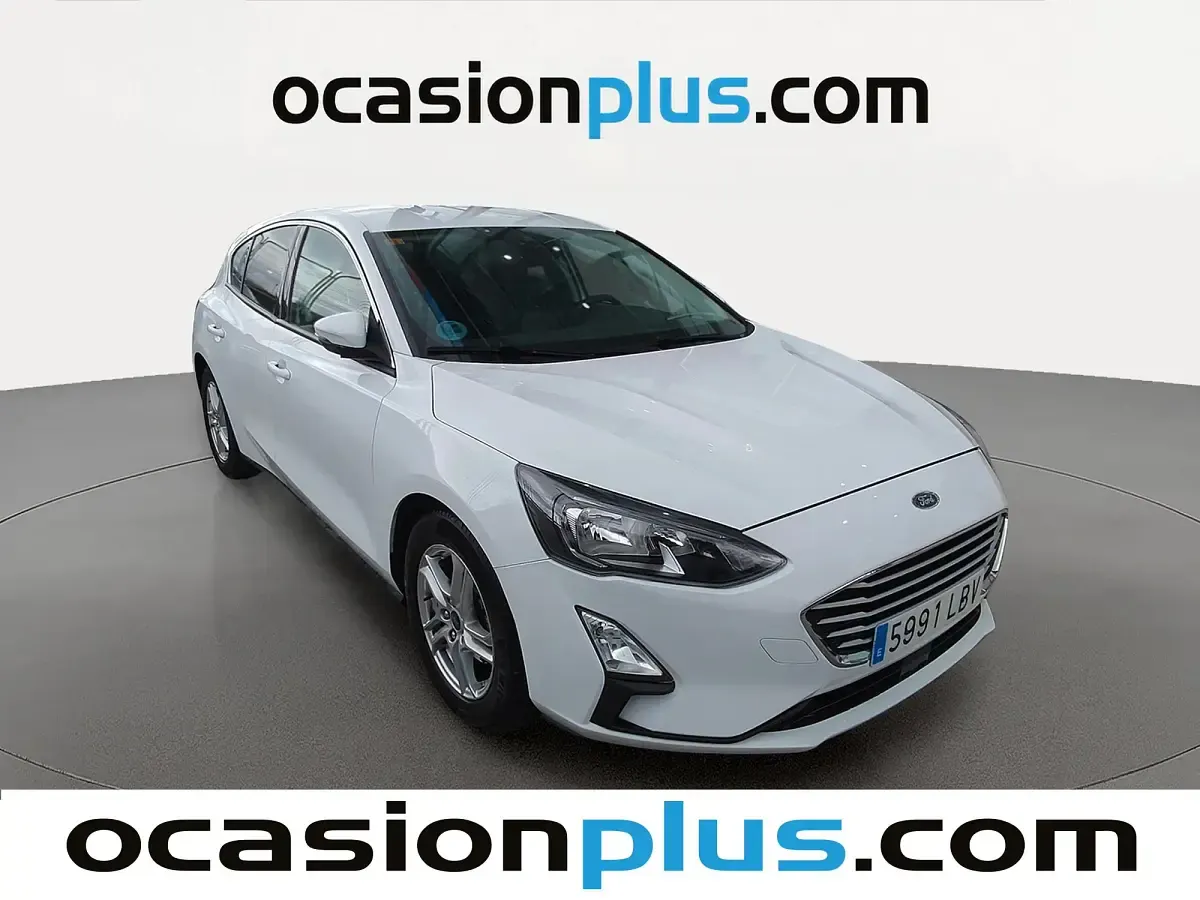 Usado Ford Focus Trend+ 125 CV (91 kW) 2019 Blanco Utilitario