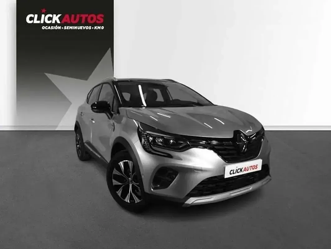Usado Renault Captur Techno 91 CV (66 kW) 2024 Gris SUV