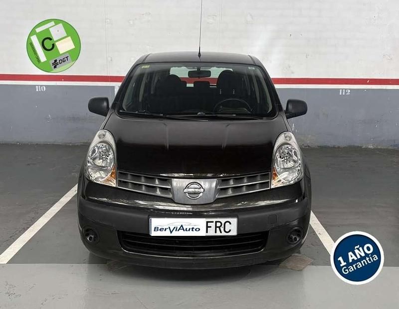 Usado Nissan Note Acenta 88 CV (64 kW) 2007 Negro Utilitario
