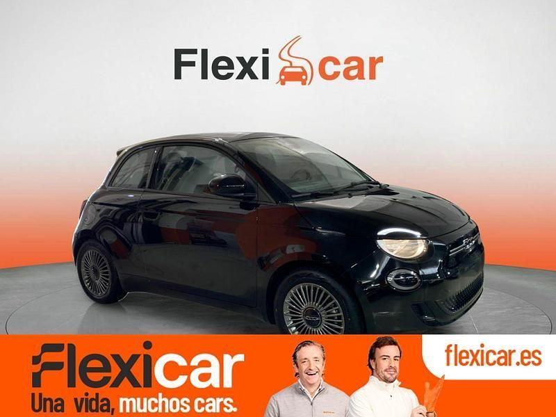 Negro Usado 2021 Fiat 500e Icon Berlina | 13.890 € (Super precio) - Imagen 1/4