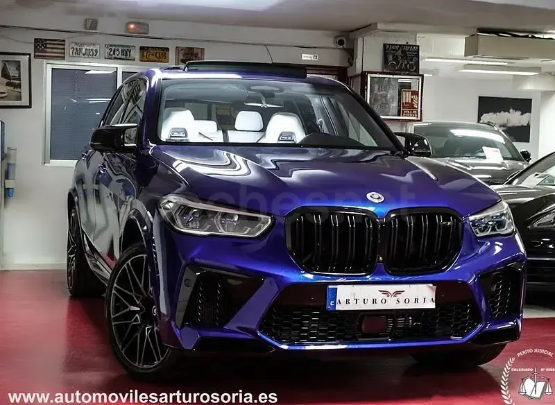 Usado BMW X5 M Competition Edition 625 CV (459 kW) 2022 Azul SUV
