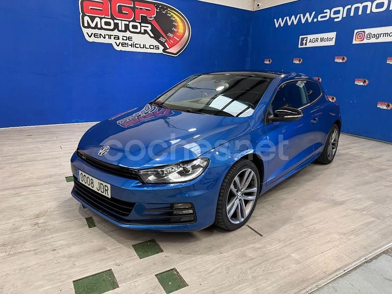 Usado VW Scirocco R-line 184 CV (135 kW) 2015 Azul Coupe
